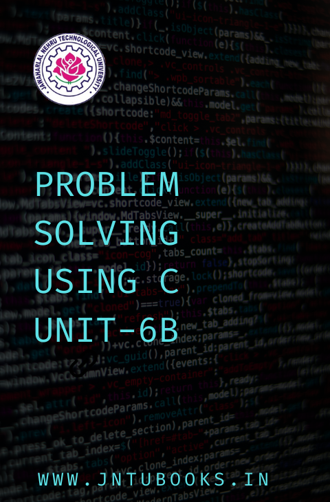 PSUC UNIT-6B